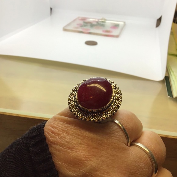 Large Ruby Ring - Picture 12 of 16